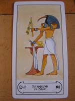 El Mago, Tarot Egipcio