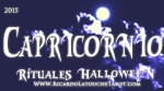 Lee más sobre el artículo Rituales Halloween 2015 Capricornio
