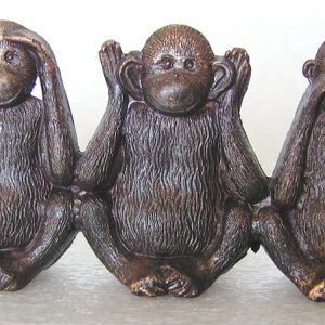 Resguardos y Talismanes: Tres Monos Sabios | Ricardo Latouche